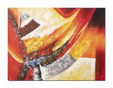 Cumpara ieftin Tablou gigant abstract pictat manual, Compozitie abstracta,120x90cm ulei pe panza in relief efect 3D, gata de agatat pe perete