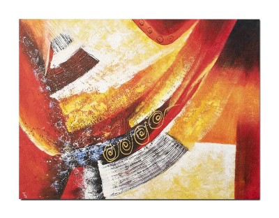 Tablou gigant abstract pictat manual, Compozitie abstracta,120x90cm ulei pe panza in relief efect 3D, gata de agatat pe perete foto