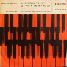 Vinyl Johann Sebastian Bach, Hans Pischner ‎– Das Wohltemperierte Klavier 1