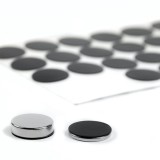 Discuri autoadezive din silicon, &Oslash;20 mm, set de 36 bucati