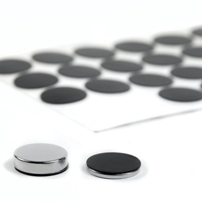 Discuri autoadezive din silicon, &amp;Oslash;20 mm, set de 36 bucati foto