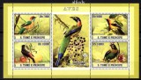 SAO TOME PRINCIPE 2007, Fauna, Pasari, serie neuzata, MNH