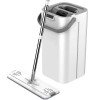 Set de curatenie Flippy, mop si galeata, galeata 5.7 l, 4 rezerve microfibra incluse, design modern, pentru interior, material plastic, peri sintetici