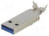 Conector USB A, pe cablu, KEYSTONE - 947