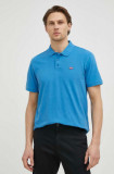 Levi&#039;s polo de bumbac neted