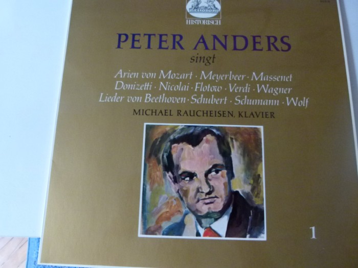 Mozart, Mayerbeer, Verdi, Wagner - Peter Anders,vinil