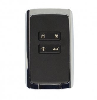 Carcasa cheie Topautochei&amp;reg; pentru Renault Koleos Megane Espace Clio Talisman Qadjar Laguna, Keyless Go foto