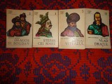 Colectia " Voievozi domnitori ai Tarilor Romane " / Dragos si Bogdan (nr.2)- , Stefan cel Mare (nr.3 ) , Mihai Viteazul (nr.5 ), Vlad Dracul (nr.10)