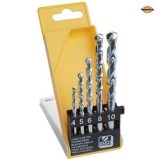 Hawera Set 5 burghie Colt pentru caramida, caseta, D4-10mm ProAdvanced PowerfulTools, Bosch