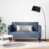VidaXL Canapea cu două paturi, 109 cm, țesătură din velur albastru 4100525