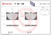 BREMBO P 50 139 PRIME LINE set placute frana,frana disc