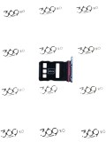 Sim tray Huawei P40 PRO BLACK