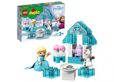 LEGO Elsa si Olaf la Petrecere Numar piese 17 Varsta 2 + ani foto