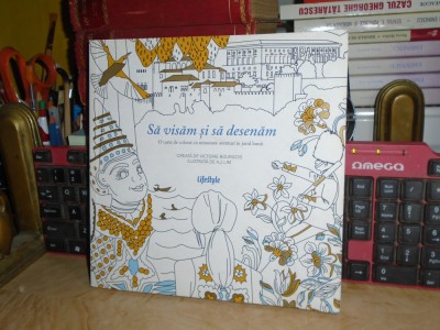 VICTOIRE BOURGOIS - SA VISAM SI SA DESENAM_CARTE DE COLORAT CU AVENTURI , 2017 * foto