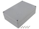 Carcasă universală IP68, dimensiuni 121x171x55mm, gri deschis
