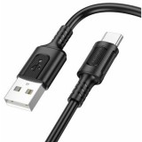 Cablu Date si Incarcare USB la Type-C Borofone Cable BX111 Feliz 1m 3A Negru
