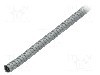 Tub protectie cablu, o&amp;#355;el galvanizat, diametru interior 10mm, naturala, ANAMET EUROPE - 370.012.2