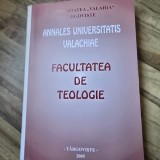 Annales Universitatis Valachiae. Facultatea de Teologie