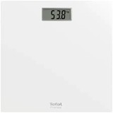 Cantar de baie TEFAL Classic PP1401V0, capacitate maxima 150kg, Auto ON/OFF, suprafata de sticla, alb