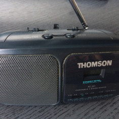 RADIO DE COLECTIE MW/FM THOMSON RT-203 FUNCTIONAL DIN 1988.CITITI CU ATENTIE !