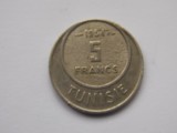 5 FRANCS 1954 TUNISIA