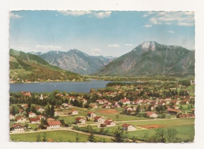 FA12 - Carte Postala- GERMANIA - Rotach-Egern mit Wallberg, circulata 1952 foto