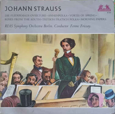Disc vinil, LP. Johann-Strauss-Klange (Fledermaus-Ouverture, Annenpolka, Fruhlingsstimmen, Rosen Aus Dem Suden, foto