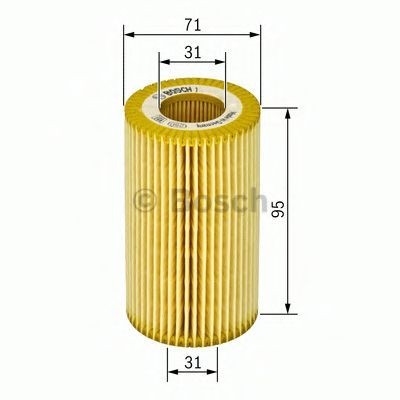 Filtru ulei MERCEDES C-CLASS T-Model (S204) (2007 - 2014) BOSCH F 026 407 008 foto