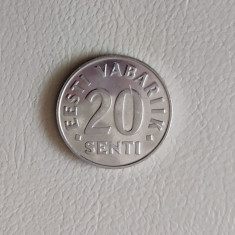 Estonia - 20 senti (1997) - monedă s218