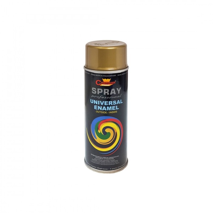 Spray vopsea Profesional CHAMPION 400ml Auriu Metalic Cod: RAL 24KR