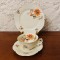 SET DE 3 PIESE DIN PORTELAN FIN CREM- MARCAJ WALDERSHOF FN BAVARIA