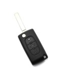 Carcasa tip cheie briceag pentru Citroen / Peugeot, 3 butoane, lama VA2-SH3