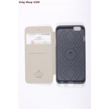 Husa Mercury WOW Bumper Apple iPhone 6 Plus / 6S Plus (5,5inch) Alb Blister