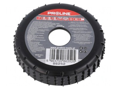 Flat Grinding Wheel with Rasp 90mm foto