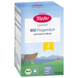 Formula de lapte praf Topfer Bio 2 Lactana, 600 g, de la 6 luni