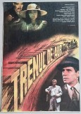 Trenul de aur - afis coproductie Romaniafilm 1986, cinema Epoca de Aur