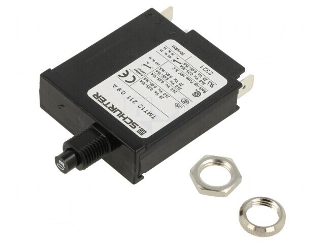 &Icirc;ntrerupător de Supracurent 240VAC 28VDC 0,8A SPST IP40