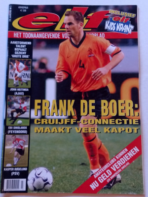 Revista fotbal - &amp;quot; ELF &amp;quot; (nr. 3/2002) poster Markus ALLBACK foto