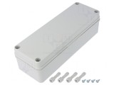 Carcasă Universală Gri 80mm x 230mm x 65mm IK08 PC
