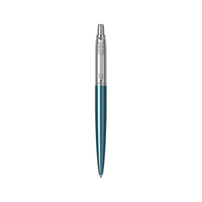 Pix Parker Jotter Royal Waterloo Blue CT, albastru cu accesorii cromate foto