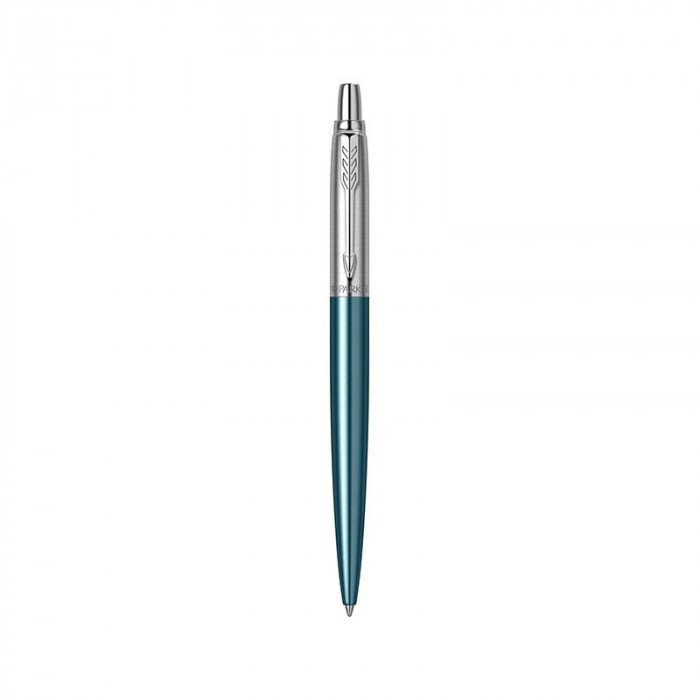 Pix Parker Jotter Royal Waterloo Blue CT, albastru cu accesorii cromate