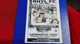 program FC Rhyl - Caernarfon Town