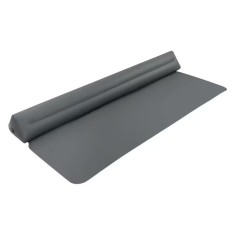 Protectie pentru marginea patului, impotriva caderii copiilor Banbaloo, 131 x 16 x 14 cm, gonflabila, TPU, gri