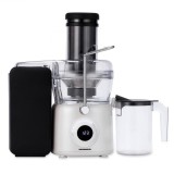 Storcator de fructe Heinner Pearlwhite HSF-K1000DCWP, 1000W, motor DC, viteza variabila, recipient pulpa 1L, filtru inox, tub larg alimentare 84mm, al