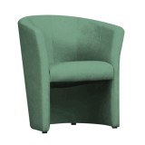 Cumpara ieftin Fotoliu tapiterie textil verde Cuba 65x60x77 cm