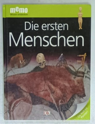 DIE ERSTEN MENSCHEN ( PRIMII OAMENI ) , TEXT IN LIMBA GERMANA , LIPSA POSTER foto