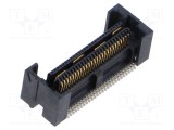 Conector PCB-PCB mamă PIN 52 0,635mm QFS aurit SMT SAMTEC