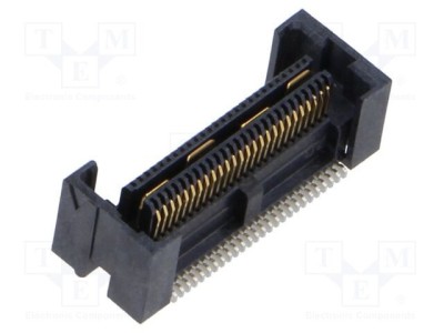 Conector PCB-PCB mamă PIN 52 0,635mm QFS aurit SMT SAMTEC foto