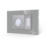 Cumpara ieftin Senzor de miscare cu lampa de veghe Luxion, rama din sticla, 3M
