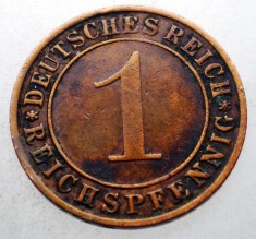 2.688 GERMANIA WEIMAR 1 REICHSPFENNIG 1936 F foto